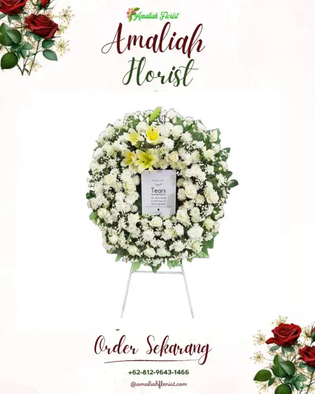 Krans Bunga Duka Tebing Tinggi Okura